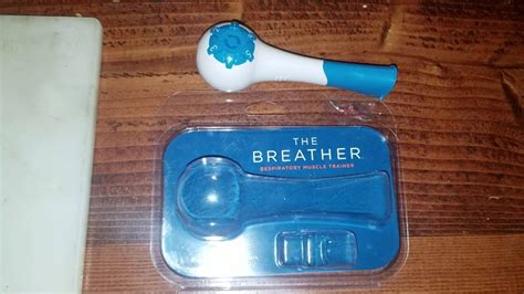 unboxing: The Breather - Inspiratory/Expiratory Respiratory Muscle Trainer - YouTube