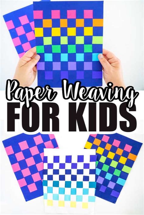 Paper Weaving Craft For Kids - Step By Step Fun Paper Craft