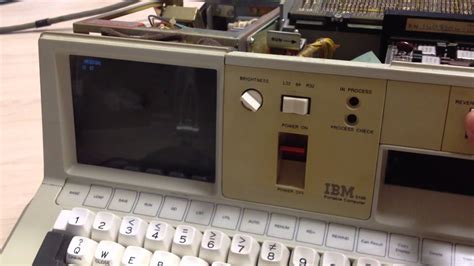 IBM 5100 Portable Computer - YouTube