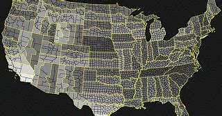 Illinois State Plane Coordinate System Map