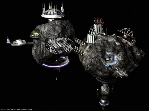 Asteroid base | Space Stations | Pinterest | Concept ships, Space ship ...