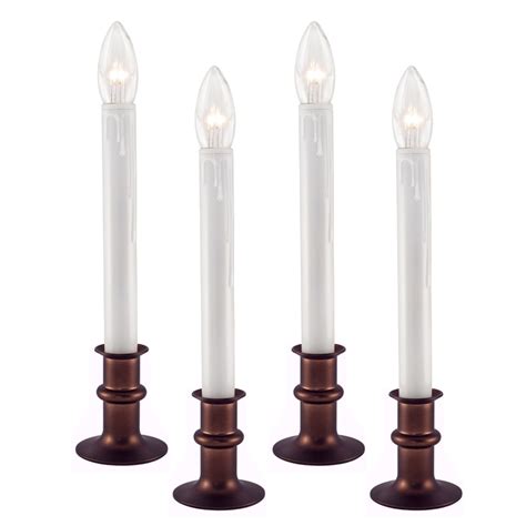 612 Vermont Ultra-Bright LED Christmas Window Candles with Auto Timer ...