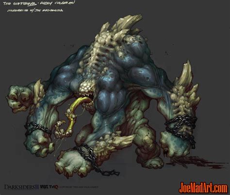 joemadart.com: DarksidersII the Suffering concept art