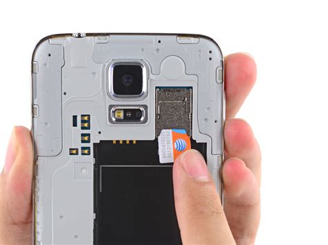 Samsung Galaxy S5 SIM Card Replacement - iFixit Repair Guide