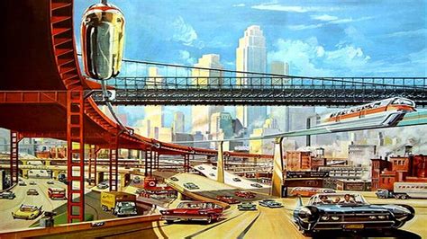 Retro futurism, Retro futuristic, Futuristic city