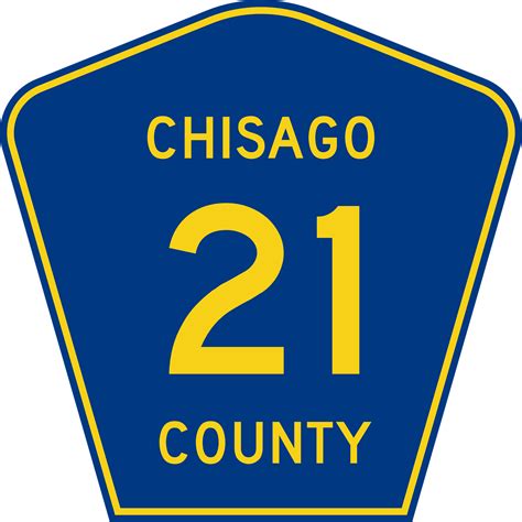 County Road Sign Blue Clipart - Full Size Clipart (#1320595) - PinClipart