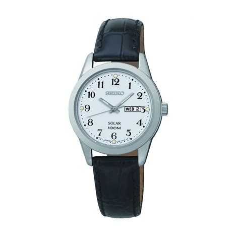 Seiko Ladies' Solar Strap Watch SUT195P1 - Watches from Lowry Jewellers UK