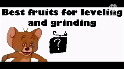 Best fruits for grinding and leveling(Blox fruits) - YouTube