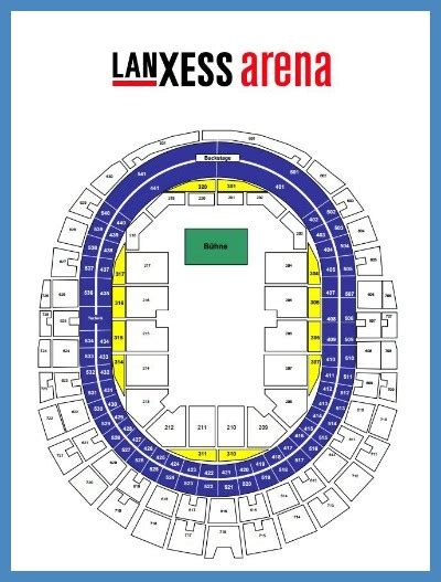 New Lanxess arena Sitzplan - Die sitzplan