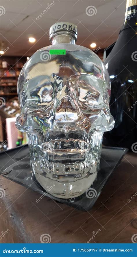 Skull Tequila Bottle Liquor Store Mexico Stock Image - Image of skull, tequila: 175669197