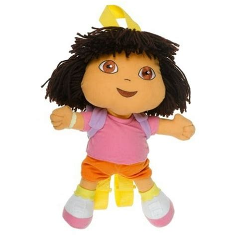 Dora The Explorer - dora the explorer doll 14" plush backpack doll - Walmart.com - Walmart.com