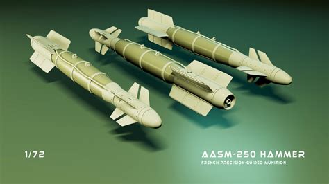 STL file AASM-250 Hammer bomb・3D printer design to download・Cults