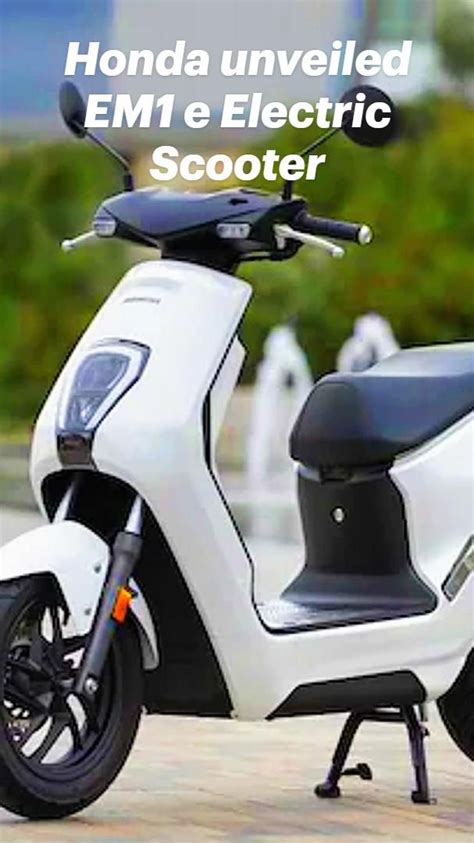 Honda unveiled EM1 e Electric Scooter: Specs, Range, Battery and More ...