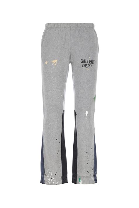 GALLERY DEPT. Cotton joggers in Gray for Men | Lyst