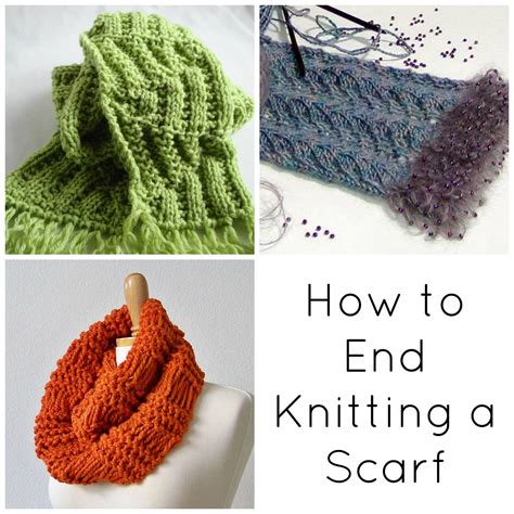 You've reached the end of your first scarf, but you can't figure how to end your knitting. We'll ...