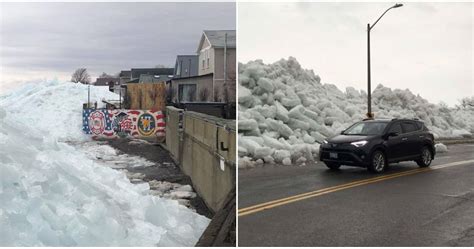 Storm Brings Power Outages, Evacuations, And An "Ice Tsunami"