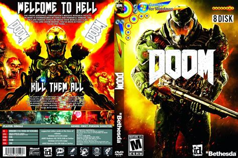 DOOM dvd cover (2016) PC Custom