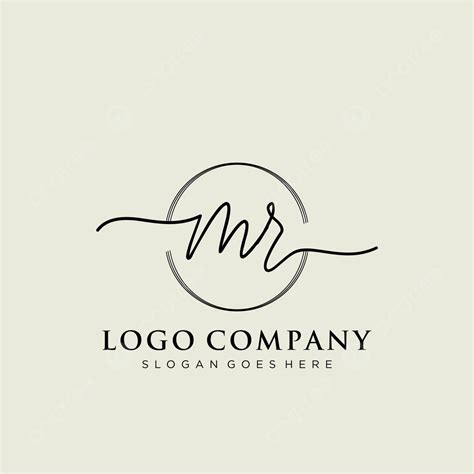 Mr Initial Handwriting Logo Design Fashion Logo Banner Vector, Fashion ...