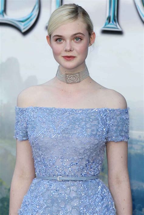 Elle Fanning Maleficent World Premiere in Los Angeles – celebsla.com