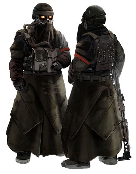 Helghast Rifleman - Characters & Art - Killzone 2 | Armor concept, Dieselpunk, Concept art