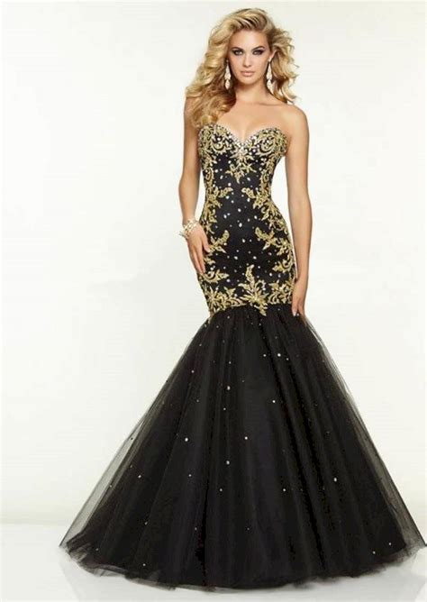 13+Cheap Black Gold Dresses - Kaydensz