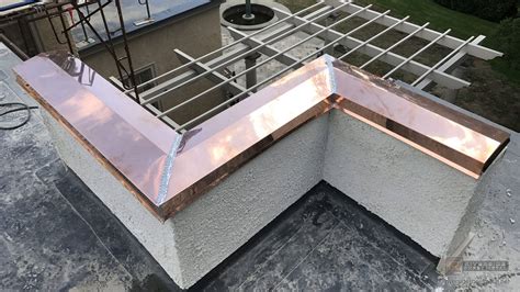 Parapet Wall Coping Cap - Copper, Aluminum, Radius and More | Parapet, Aluminum, Steel