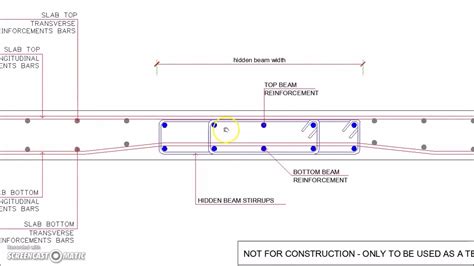 Beam Reinforcement Cross Section