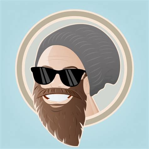 Cartoon Beard Full Hd Attitude Boy Pic - bmp-minkus