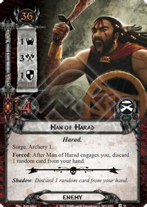 Man of Harad - The Land of Shadow - Lord of the Rings LCG - Lord of the ...