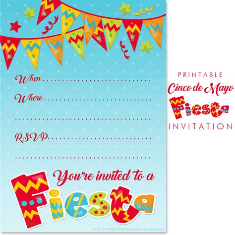 Free Printable Party Invitations