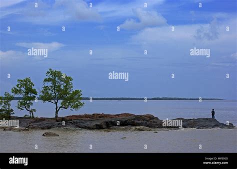 Pantai Tanjung Batu Beach, Pemangkat, Sambas, West Kalimantan, Indonesia Stock Photo - Alamy