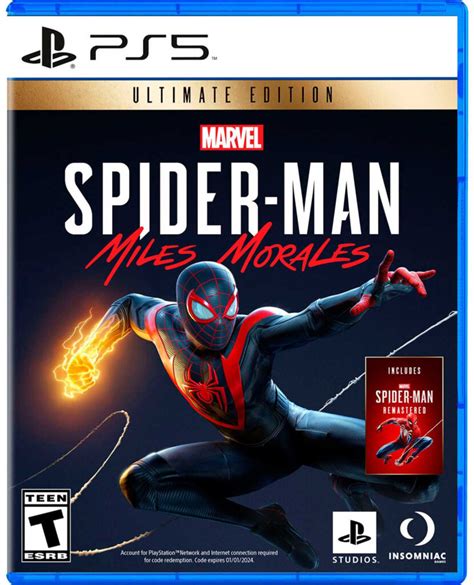SpiderMan Miles Morales Ultimate Edition PS5 Físico Nuevo – Playtec Games