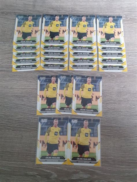 2021/22 - Panini - Score FIFA - Erling Haaland - 25 Card - Catawiki