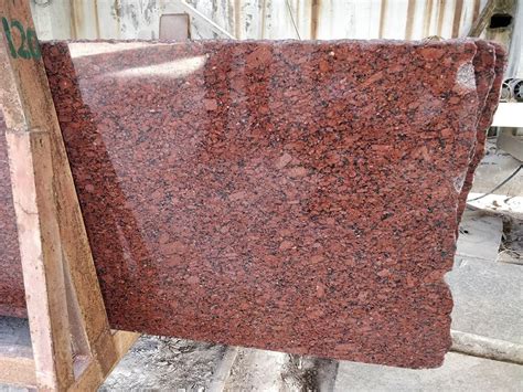 Ruby Red Granite Slab | Tile & Countertops - Fulei Stone