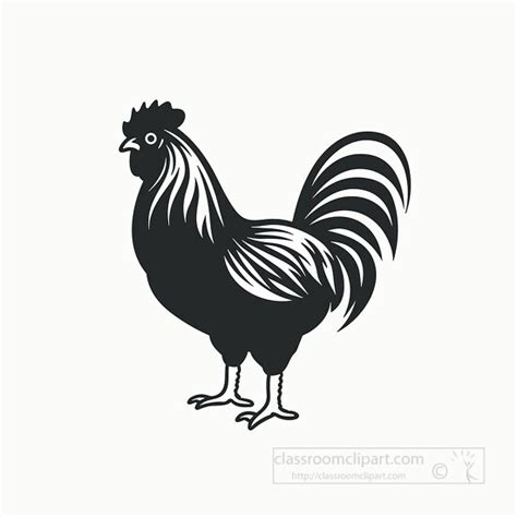 Chicken Silhouette Clip Art