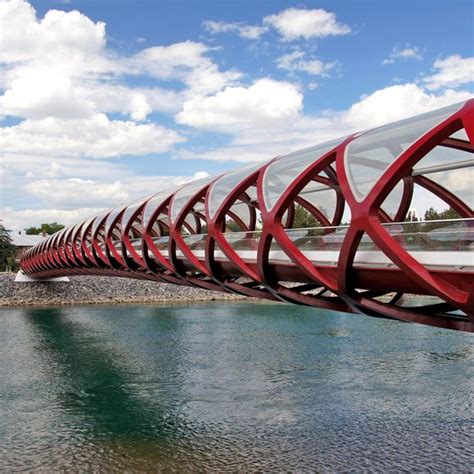 Peace Bridge – Calgary, Alberta - Atlas Obscura