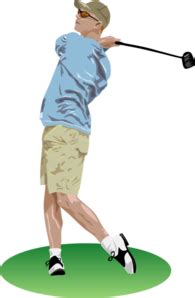 Simple Golf Swing Clip Art at Clker.com - vector clip art online, royalty free & public domain