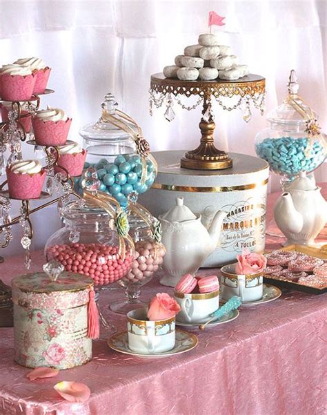 30 Vintage Tea Party Decor And Treats Ideas - Shelterness