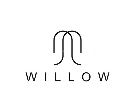 Premium Vector | Willow logo icon vector designs