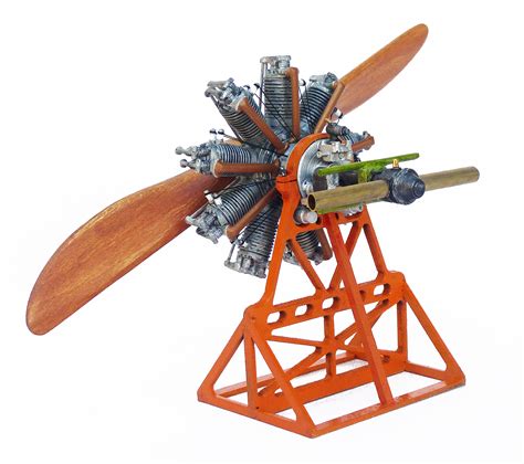 Model Airways Sopwith Camel Clerget Rotary Engine 1:16 Scale Model Kit ...