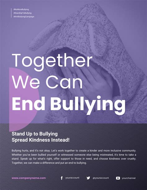 Stop Bullying Speak Up Campaign