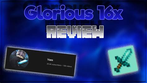 Glorious 16x Pack Review (@Vaes 20k Pack) | Hypixel BedWars #Glorious16x - YouTube