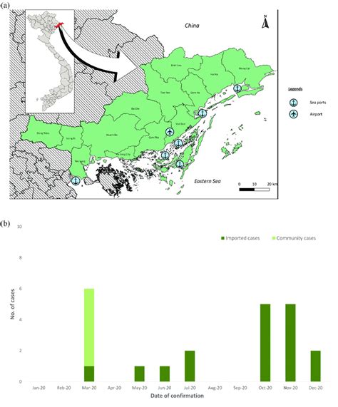 (a) Geographical map of Quang Ninh Province in Vietnam and (b) Epi... | Download Scientific Diagram