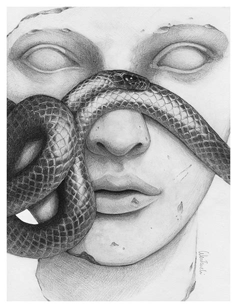 M sk by Radek Wesolowski , via Behance | Snake drawing, Snake art ...