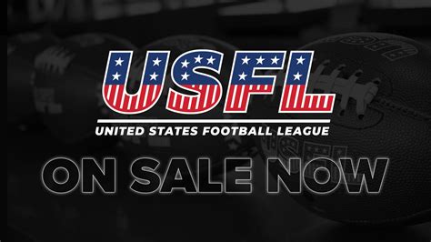 Tickets for USFL Playoffs and Championship Games in Canton on Sale Now