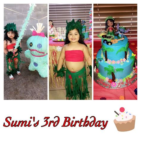 LILO and Stitch bday party | Lilo and stitch, Lilo, 3rd birthday