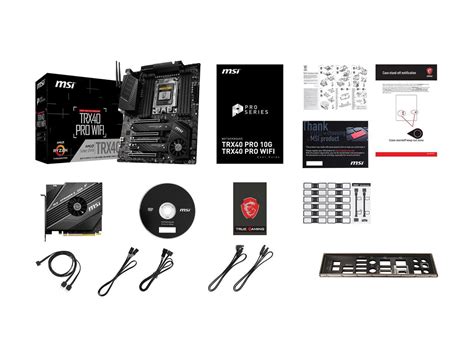 MSI PRO TRX40 PRO WIFI sTRX4 ATX AMD Motherboard - Newegg.ca