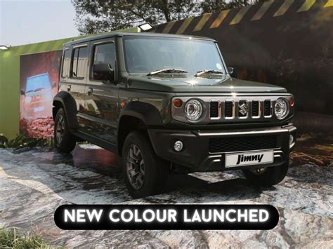 Maruti Jimny 5-door gets a new colour! » MotorOctane