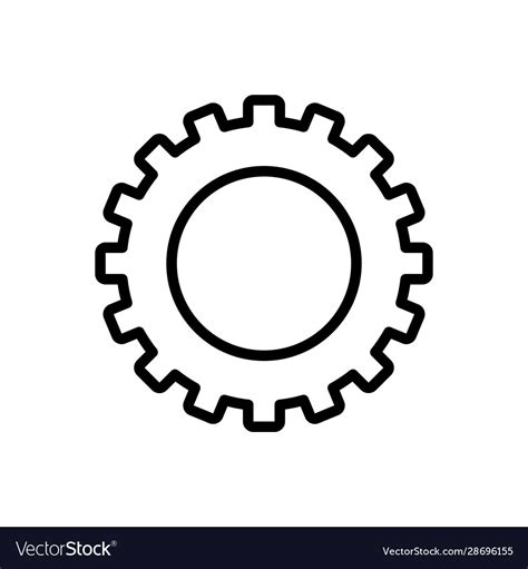 Gear Royalty Free Vector Image - VectorStock