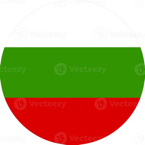 Bulgaria flag round shape PNG 22102141 PNG